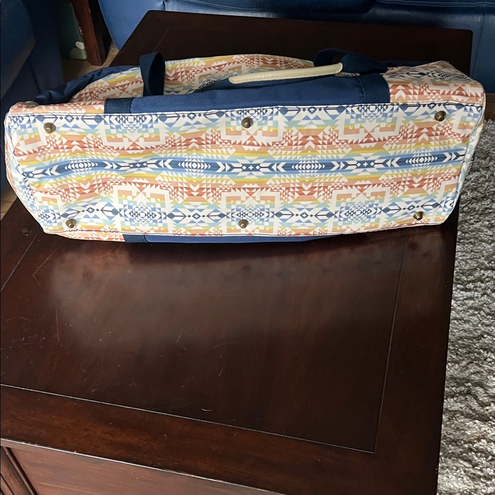 Pendleton Wool Patterned Duffle Bag, Polyester 24… - image 4